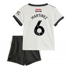 Manchester United Lisandro Martinez #6 Tredjedraktsett Barn 2024-25 Kortermet (+ korte bukser)